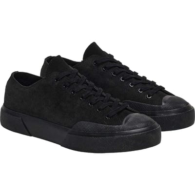 Superga Dames/Dames Flesh Out Suede Work Trainers (Volledig zwart)