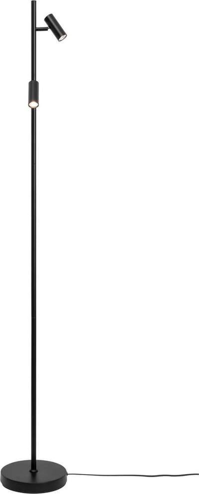 Nordlux Omari-vloerlamp-dimbaar-zwart
