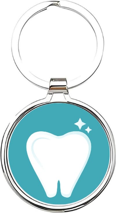 Akyol - Tandarts Sleutelhanger - tandarts - De beste tandarts - Tandartsen - dentist - arts - specialist in tandheelkunde - tandartsassistente - mondhygiënist - tandartspraktijk - 4 x 7,5 CM