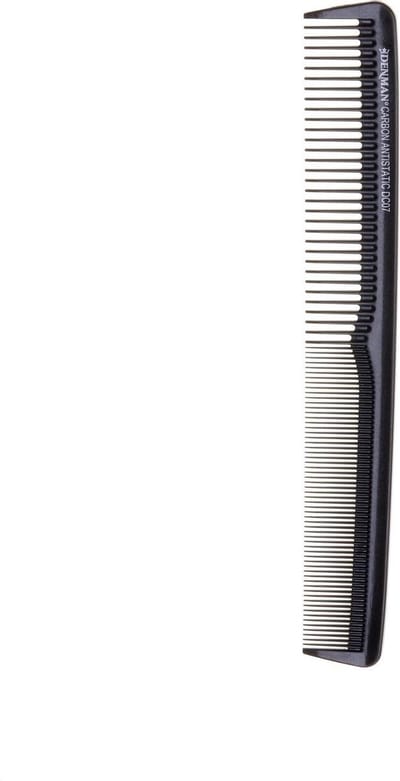 Denman Kam Carbon Small Setting Comb C007SXCD Zwart 1Stuks
