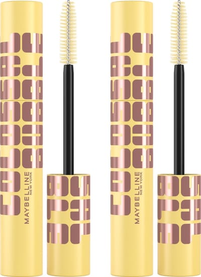 Maybelline New York - Colossal Bubble Mascara - Zwart - Volume en Lengte Mascara - 2x 8,75 ml