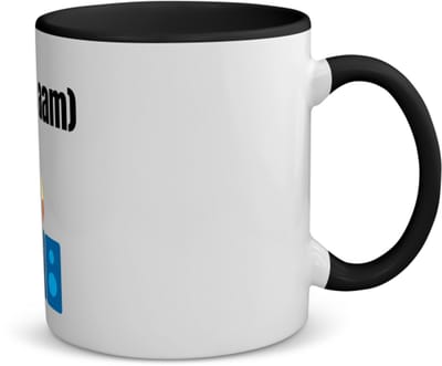 Akyol - dj met eigen naam koffiemok - theemok - zwart - Dj - muziek liefhebbers - disc jockey - vinyl - verjaardag - cadeau - kado - 350 ML inhoud