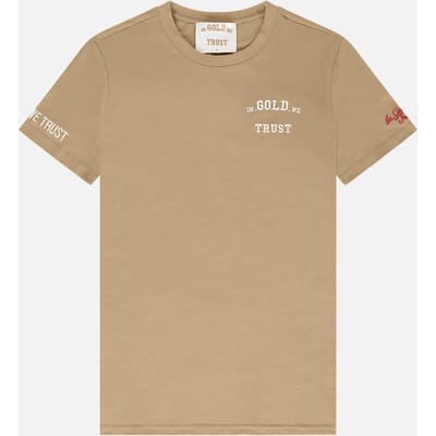 In Gold We Trust The Pusha Savannah Tan Size: XS | T-Shirts Outlet | Unisex | Beige