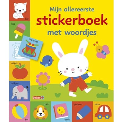 Mijn Allereerste Stickerboek Met Woordjes - ZNU