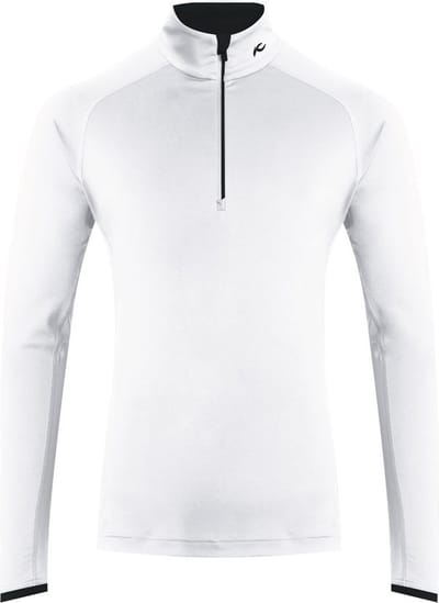 Skipully KJUS Men Feel Half Zip White Black-Maat 54