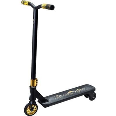 Space Drifter D200 - Stuntstep met drift functie - Zwart / Goud. Van de makers van de bekende Space Scooters