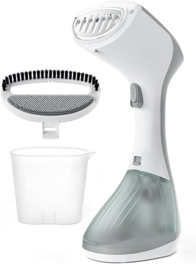 Verticaal Strijkijzer en Steamer 1300W met Grote Watertank - Compact en Draagbaar voor Thuis en Op Reis