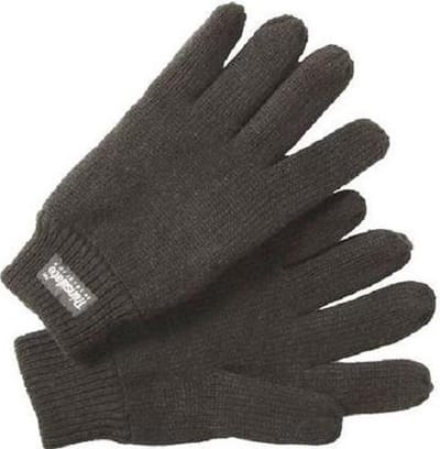 Thinsulate Handschoenen Gebreid Heren Antraciet Maat 9