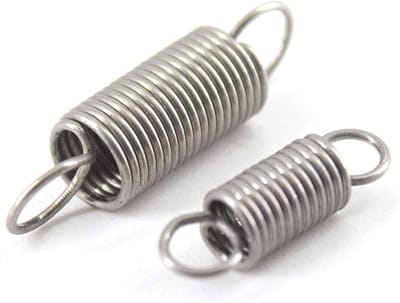 Trekveer Dubbele Haak - Veren Set - Reparaties Uitvoeren - Roestvrij Staal - 10 stuks 0.3mm - Metaal