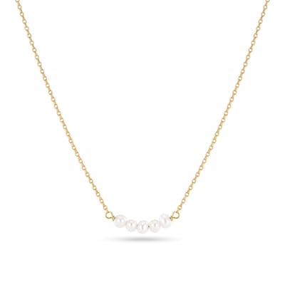 Sif Jakobs Essenza Dames Ketting 925 Sterling Silver - Wit