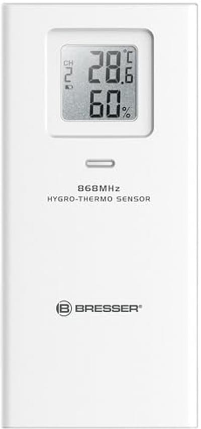 Thermo-/Hygrosensor voor Weerstations - Draadloze Temperatuur- en Luchtvochtigheidsmeting