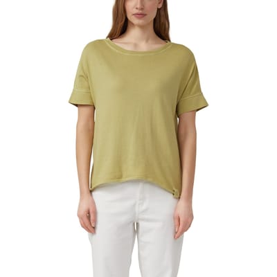 s.Oliver  T-shirts Yellow Taglia: 42 | Maglie Sportivi Outlet | Donna | Giallo