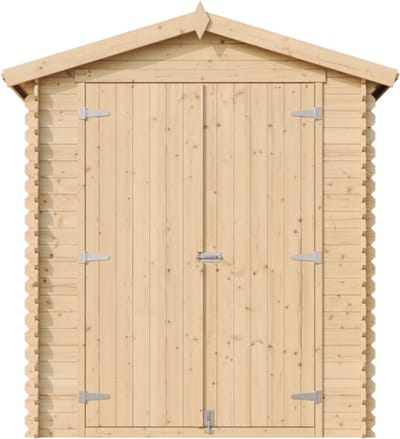 Timbela M320C1 - Houten tuinhuis - 2,82 m² - 186x196xH218 cm - zonder vloer