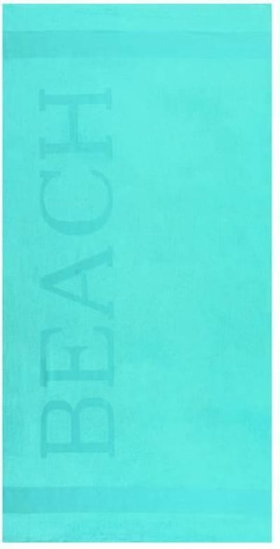 Lucca Beach Strandlaken - 100x200 cm - Seagreen