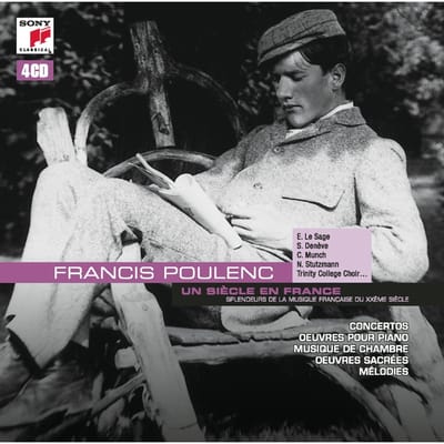 CD F. POULENC - Un Siecle En France 88697486772 Europa Klassiek Gebruikt gray
