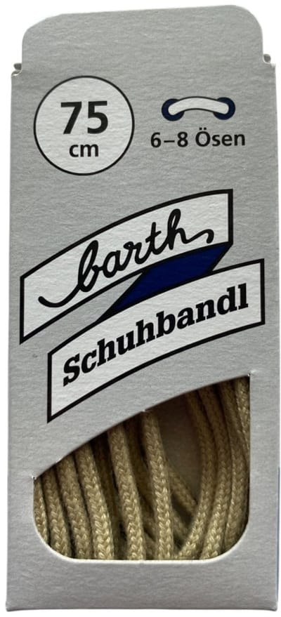 Dikke ronde veter Licht Beige 75cm (Barth)