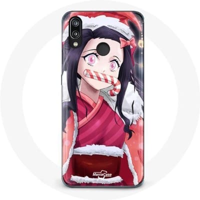 Coque pour Huawei P20 Lite Anime Demon Slayer Kamado Nezuko Le jour de Noël 2023