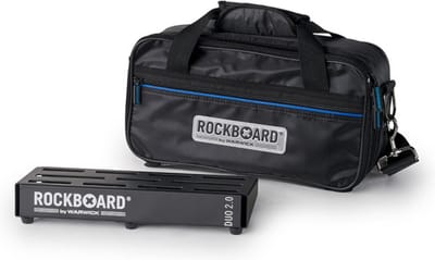 Rockboard DUO 2.0 with Gigbag - Pedalboard voor gitaren