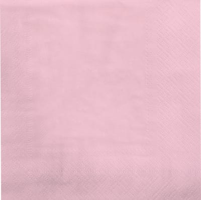 Servetten - Baby Roze - 8 stuks