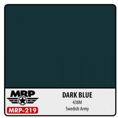 Mr. Paint MRP-219 - Dark Blue 438 – 30 ml verf voor Airbrush & Detailwerk