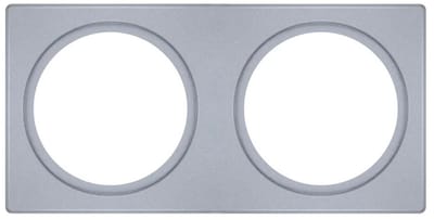 Ledvance SPOT FRAME D68, 68mm vierkant, Alu-zilver, 4099854460111