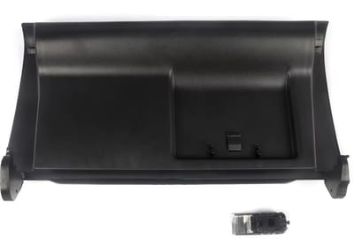 Zwart Handschoenenkastje Deurdeksel - Voor Audi A4 B7 (2001-2008) - Met Gesp - Auto Accessoires