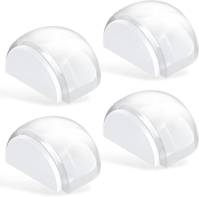 Stoppers, vloerstoppers voor alle harde vloeren, stille deurbuffer met sterke grip, beschermt muren, deuren en meubels tegen beschadigingen