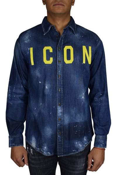 Dsquared2 Overhemd Blauw