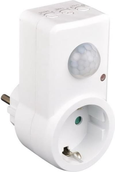 Stekker met bewegingsmelder / Stekker met infrarood sensor (niet voor BE)