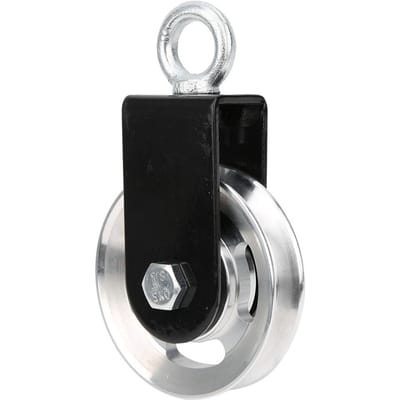 Support d'équipement de fitness Poulie en acier inoxydable Roue suspendue silencieuse Accessoire de bricolage