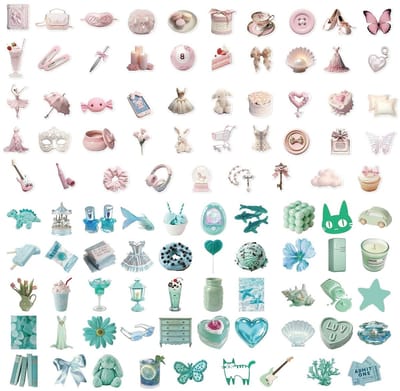 Dailygoods- Stickers 100 stuks - Graffiti Stickers - Waterdicht - Slijtvast - Veelkleurig - Creatieve Doe-het-zelfstickers - Decoratiestickers