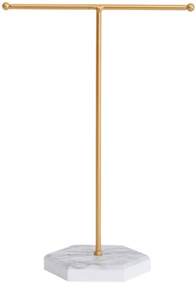 Allecto - Sieradenstandaard - T-vormige halsketting organizer - Goud