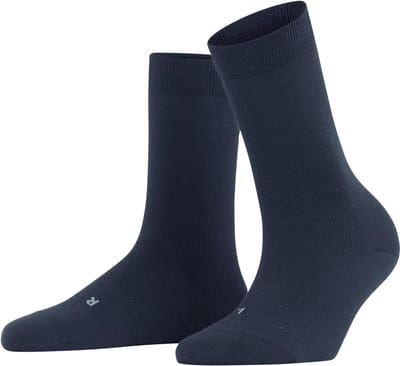 FALKE Stabilizing Wool Everyday compressiezone bij de enkel wol sokken dames blauw - maat 35-36
