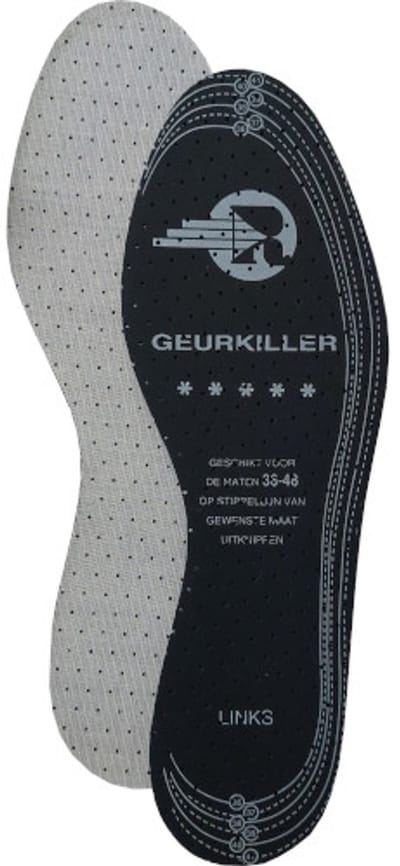 Ronilux Fresh Inlegzool - Geurkiller - Geurvreter - Stopt Voetengeur - Latex Schuim - Actieve Koolstof - Op Maat te Knippen - Maat 36 t/m 42 (36-37-38-39-40-41-42)