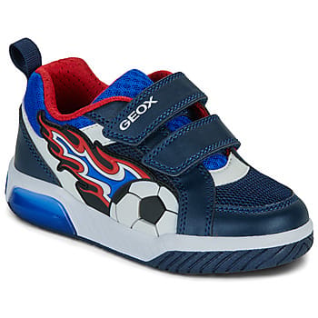GEOX INEK JONGENS Sneakers - MARINEBLAUW/ROOD - Maat 29