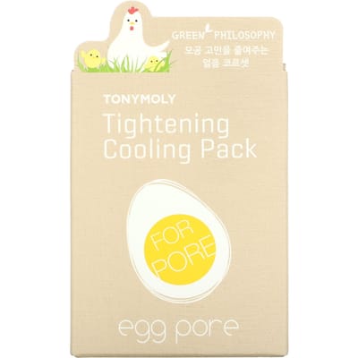 TonyMoly, verkoelend kompres voor het verkleinen van eiporiën, 30 g beige