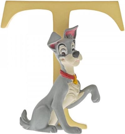 Disney Alfabet - Letter T - 'T' als in Tramp, oftewel de Vagebond uit Lady & the Tramp