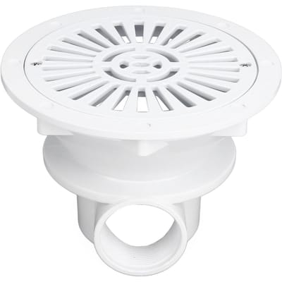 Zwembad Hoofdafvoer Vloerafvoer Zwembad Inbouw Hoofdafvoer Vloerafvoer G2 Binnendraad white