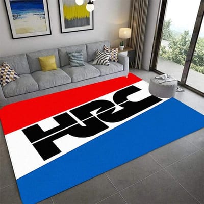 H-Honda tapijt bedrukt mode yogamat antislip tapijt slaapkamerdecoratie buitentapijt slaapkamer verjaardagscadeau 160*230cm