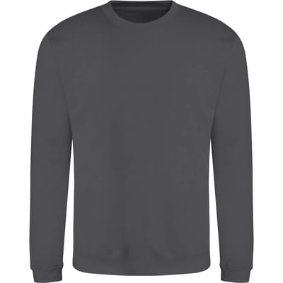 Just Hoods - AWDis Sweat - Shark Grey maat L