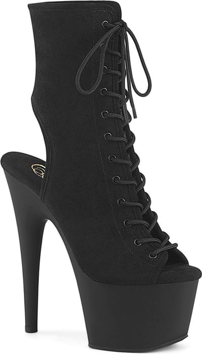 Pleaser - ADORE-1016 Plateau Laarzen - US 7 - 37 Shoes - Zwart