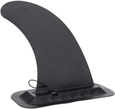 Allecto - Surfboard Finns - Finns voor Stand Up Paddle Board - Duurzaam en lichtgewicht - Zwart - Geschikt voor Longboard en Surf Board - Ideaal