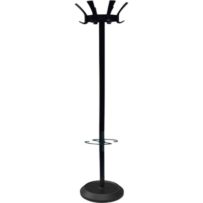BRASQ Kapstok London CS300 - Zwart - Staal - Kapstok staand - 181 cm - Modern
