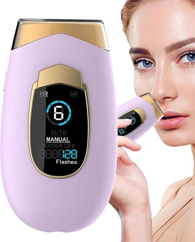 Elektrische Epilator - Ontharingsapparaat - Gezicht en Lichaam - Draadloos en Oplaadbaar - 21 x 16.5 x 6 cm