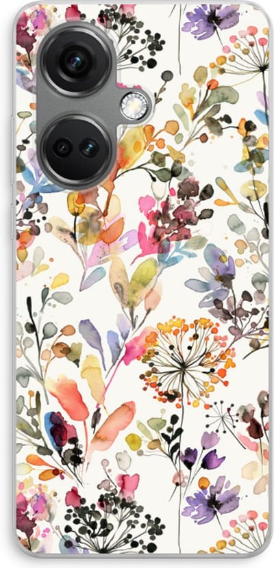 Case Company® - Hoesje geschikt voor OnePlus Nord CE 3 hoesje - Wilde grassen - Soft Cover Telefoonhoesje - Bescherming aan alle Kanten en Schermrand