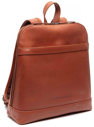 The Chesterfield Brand Tigris Waxed Pull Up Rugzak - Cognac
