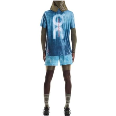 On X Pleasures Collaborati X The Loop Collaborati SS25 Zacht Comfortabel Minimalistisch Veelzijdig Sportshort Heren short Blauw 1MF10343858 L blue