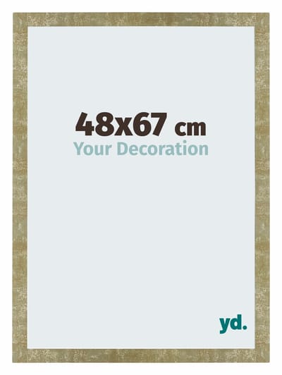 Your Decoration - Puzzellijst 48x67 cm - Goud Antiek - Puzzellijst 500-1000 stukjes - MDF Fotolijst - Mura