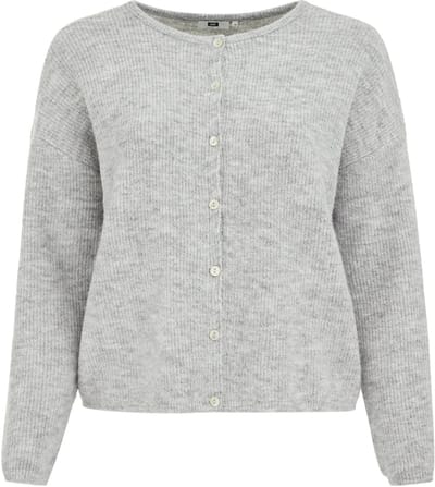 WE Fashion Dames gebreid vest met structuur - Curve