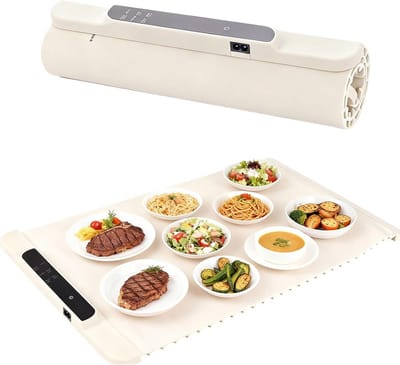 Elektrische Warmhoudplaat voor Buffet en Buffetverwarmer met Timer en Veiligheidsslot